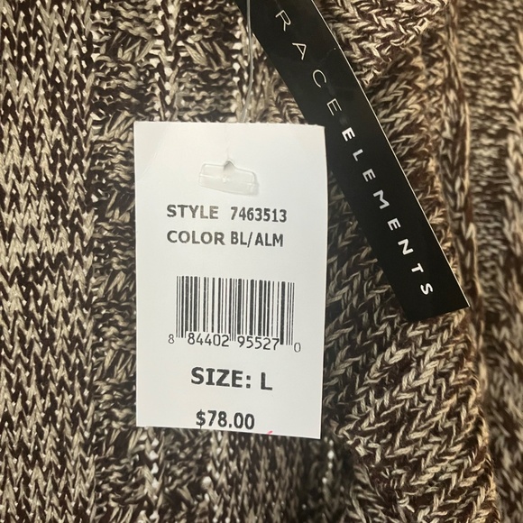 NWT Grace Element Large Ruffled Cardigan - Picture 4 of 4